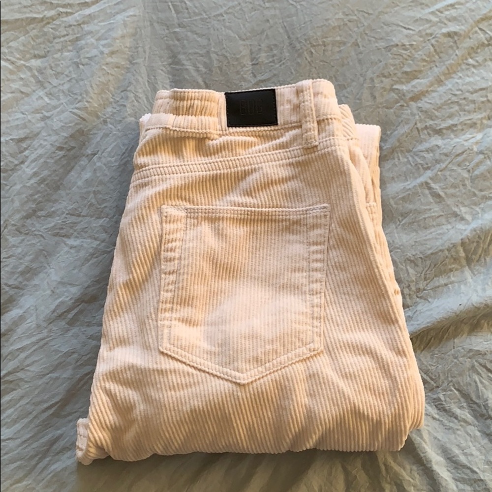 Bdg cream corduroy pants size 27
